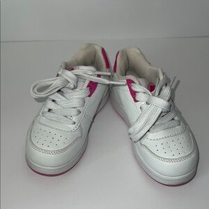Barbie White and Pink Kids Sneakers